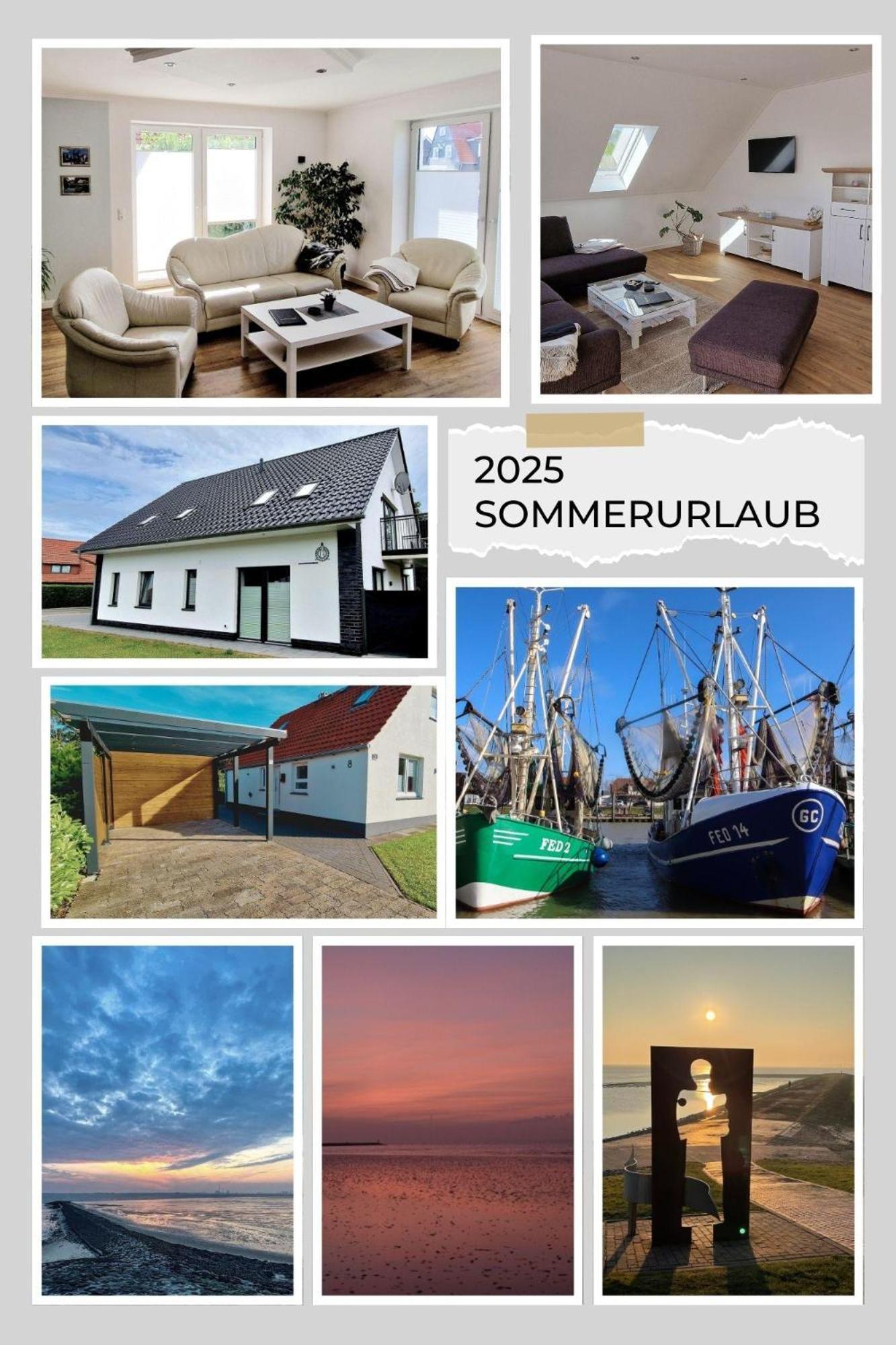 Ferienhaus Strandallee 10A Бурхафе Экстерьер фото
